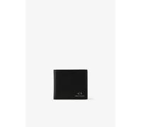 Armani Exchange Bifold W/credit Card Nero - Accessori Uomo Portafogli