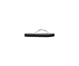 Armani Exchange Black And White Rubber Flip-Flop Sandals - EU38/US8