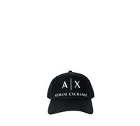 Armani Exchange Black Cotton Caps Baseball Hat - UNI