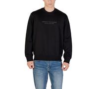 Armani Exchange Black Cotton Sweatshirt - IT44 | S