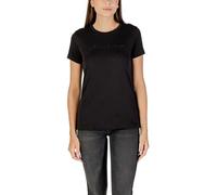 Armani Exchange Black Cotton T-Shirt - IT42|M