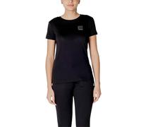 Armani Exchange Black Cotton T-Shirt - IT44|L
