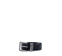 Armani Exchange Black Leather Belt - 100 cm / 40 Inches