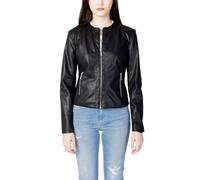 Armani Exchange Black Polyester Jackets & Coat - IT42|M