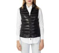 Armani Exchange Black Polyester Sleveless Jacket - IT38|XS