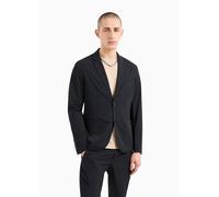 Armani Exchange Black Cotton Blazer - IT48 | L