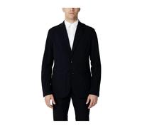 Armani Exchange - Blazer in Cotone Classico per Uomo - - Jackets - Uomo - Blu - 3XL