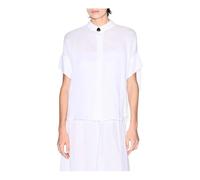 Armani Exchange, ,Blouses & Shirts ,Donna ,Bianco ,L Camicia Lino