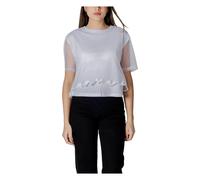 Armani Exchange, ,Blouses & Shirts ,Donna ,Bianco ,M Magliette Bianca in Cotone per Donne