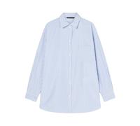 Armani Exchange, ,Blouses & Shirts ,Donna ,Blu ,S Striped Shirt