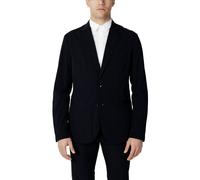 Armani Exchange Blue Cotton Blazer - IT50 | L
