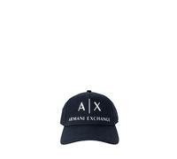 Armani Exchange Blue Cotton Cap (Baseball Hat) - UNI
