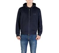 Armani Exchange Blue Cotton Hoodie - IT54 | XXL