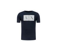 Armani Exchange Blue Cotton T-Shirt - IT42 | XS