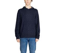 Armani Exchange Blue Viscose Hoodie - IT52 | XL