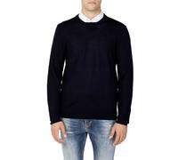 Armani Exchange Blue Wool Sweatshirt - IT52 | XL