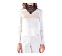 Armani Exchange - Blusa a Maniche Lunghe - - Blouses & Shirts - Donna - Bianco - S