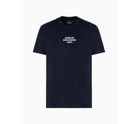 Armani Exchange Bold 1991 Logo Tee T-Shirt, Navy Scuro, XXL Uomo