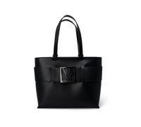Armani Exchange Susy S Borsa shopper nero, pelle sintetica, donna