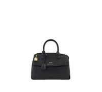 Armani Exchange Jane M Borsa a mano nero, pelle sintetica, donna