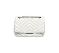 Armani Exchange Victoria M Borsa a spalla bianco, pelle sintetica, donna