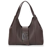 Armani Exchange Borsa a spalla SUSY SOFT HOBO in Marrone Unica