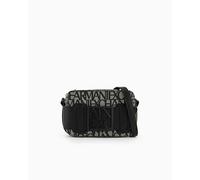 Armani Exchange Susy Borsa a tracolla blu, pelle sintetica, donna