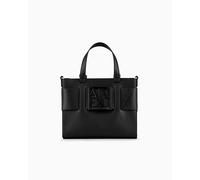Borsa Armani Exchange LOGO QUADRATO PICCOLA Nero UNICA