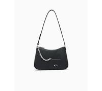 Armani Exchange Borsa a spalla Mila M – pelle sintetica nero – Donna
