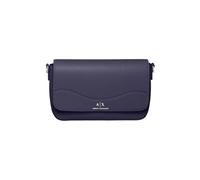Armani Exchange Essential, Wave, Removable Strap, Borsa a Tracolla Donna, Sky Captain, Taglia Unica