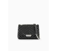 Armani Exchange Borsa a tracolla nera, Nero