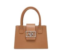 Armani Exchange - Borsa Elegante Strutturata di Lusso - - Bags - Donna - Marrone - ONE SIZE