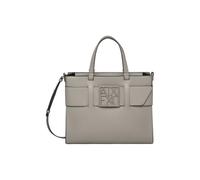 Armani Exchange Borsa per la spesa da donna, Susie, tone on tone, marrone, taglia unica