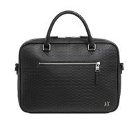 Armani Exchange - Borsa Portadocumenti con Logo e Tracolla Regolabile - - Bags - Uomo - Nero - ONE SIZE