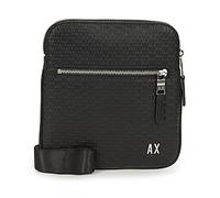 Armani Exchange Borsa Shopping ELBA FKAT CROSSBODY in Nero Unica
