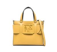 Armani Exchange Borsa tote medium bamboo giallo