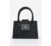 ARMANI EXCHANGE Borse Donna Nero Borsa mini Borsa a mano con logo Autunno invern