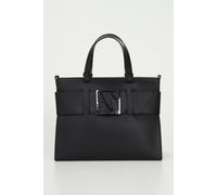 ARMANI EXCHANGE Borse Donna Nero Shopper Shopper con logo Autunno inverno 2025/2