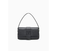 Armani Exchange Susy Soft Borsa a spalla nero, pelle sintetica, donna