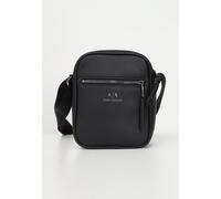 ARMANI EXCHANGE Borse Uomo Nero Tracolla Borsello nero da uomo con logo Autunno