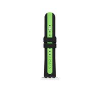 Armani Exchange Bracciale compatibile con Apple Watch, 42/44/45 mm 22 mm Silicone Multi, AXS8016