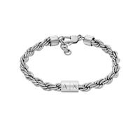 Armani Exchange Bracciale a catena da uomo in acciaio, AXG0123040