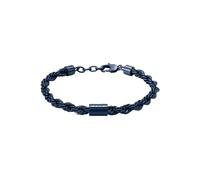 Armani Exchange Bracciale da uomo in acciaio inossidabile blu, AXG0165470
