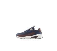 Armani Exchange Bronx, Scarpe da Ginnastica Uomo, Navy Bordeau, 41 EU