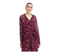 Armani Exchange - Camicetta a fantasia floreale - - Blouses & Shirts - Donna - Rosso - L