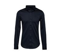 Armani Exchange Smart Stretch Satin Camicia, Uomo, Blu, XXL