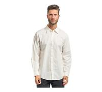 Armani Exchange - Camicia Bianca a Maniche Lunghe in Cotone - - Shirts - Uomo - Bianco - XL