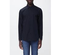 ARMANI EXCHANGE Camicia classica Armani Exchnage in popeline stretch L Blue Navy