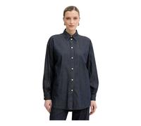 Armani Exchange - Camicia in Cotone Relaxed - - Blouses & Shirts - Donna - Blu - L