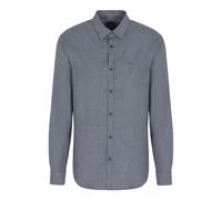 Armani Exchange - Camicia Micro Pied De Poul - - Shirts - Uomo - Grigio - M